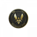 Нашивка | Vitality (золотая) | Стокгольм 2021